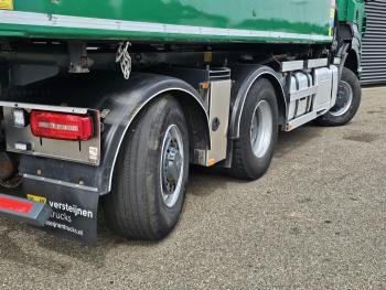Tatra 6X6 / T158/II  / 2 SIDE TIPPER - HMF Z CRANE